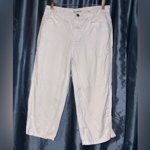 Jones New York Men's White Chinos